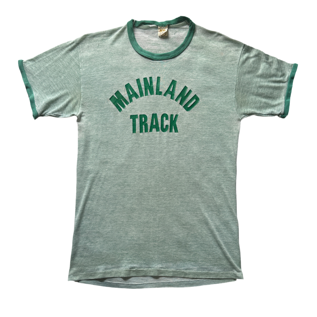 1970s Russell “Mainland Track” Ringer Tee