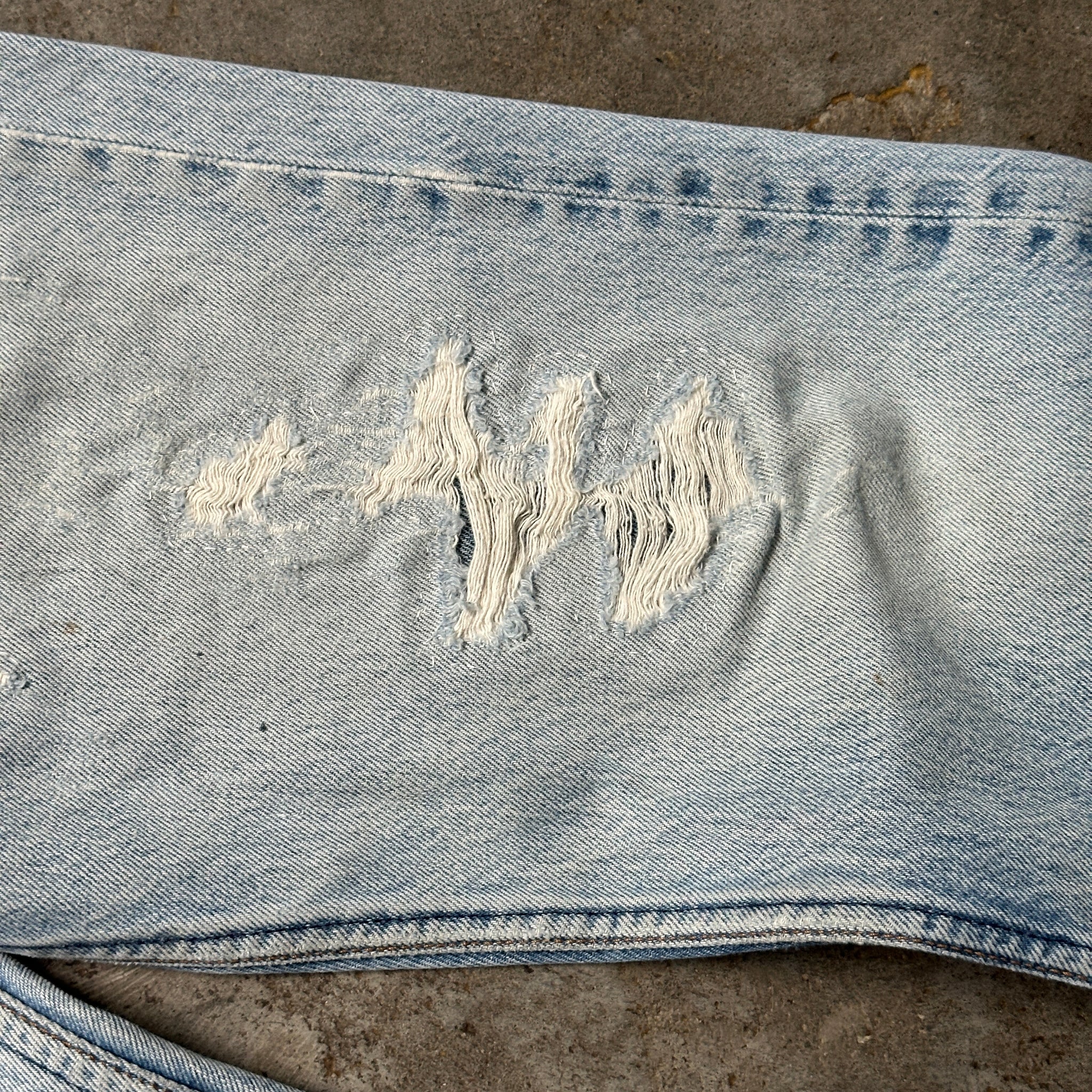 1980s Levi's 501xx Repaired Jeans (32"/34")