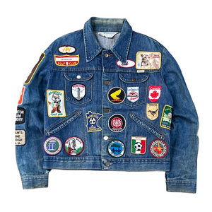 1970s Wrangler Multi Patch Denim Jacket