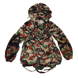 1990s Swiss Army Camo Snipers Parka