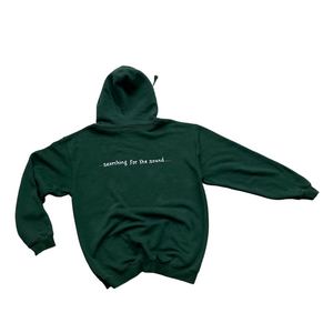 2001 Forest Green Phil Leash "Searching For The Sound" Hoodie