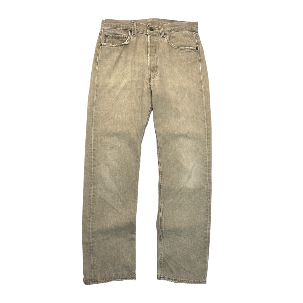 1990s Levi’s 501 Faded Light Brown Jeans