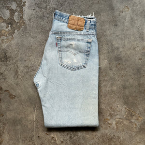 1980s Levi's 501xx Repaired Jeans (32"/34")