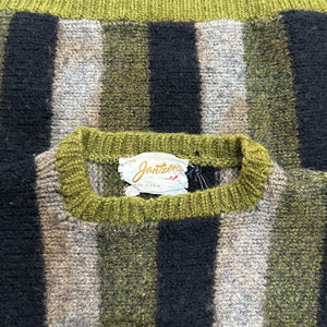 1960s Jantzen Wool Striped Knit Sweater