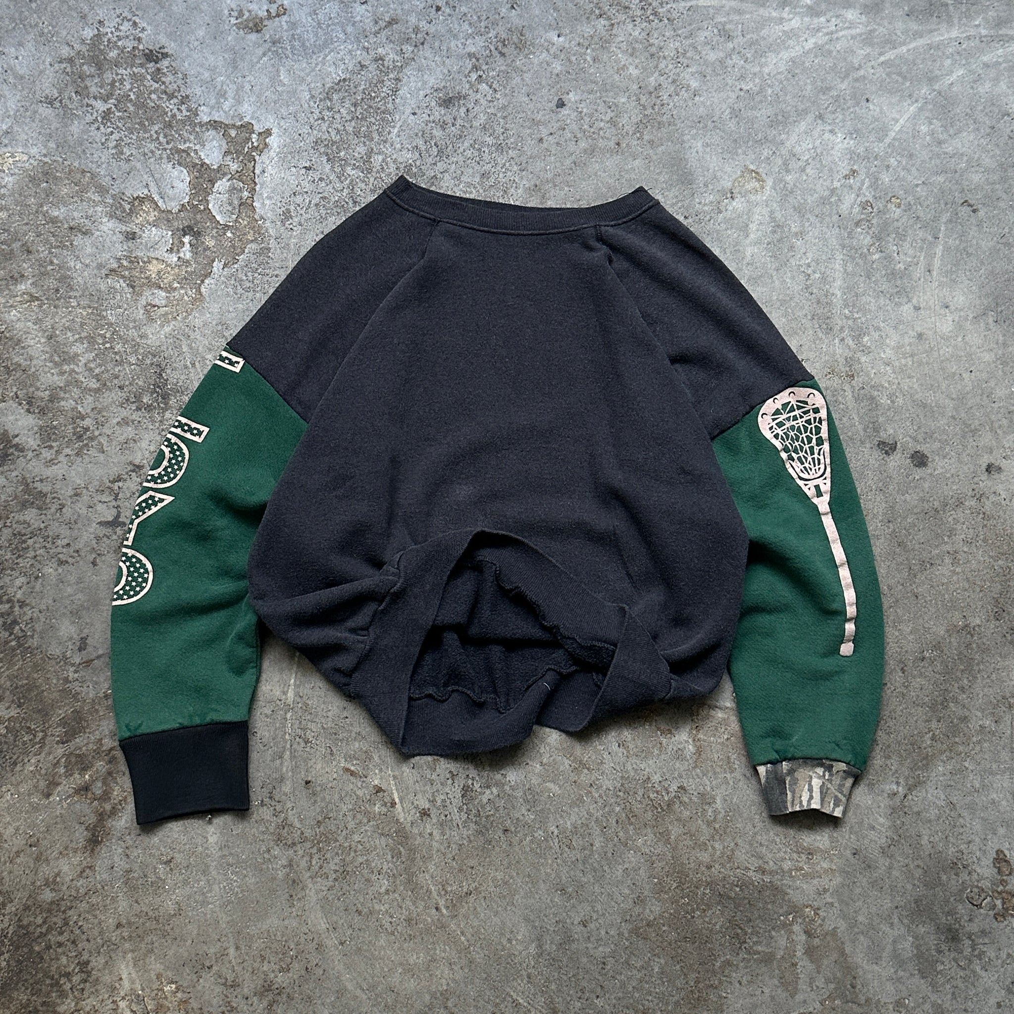 1980s Reworked Raglan Cut Crewneck (M)