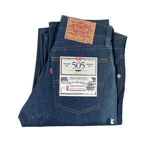 1980s Levi’s 505 NOS Storage Fade Jeans