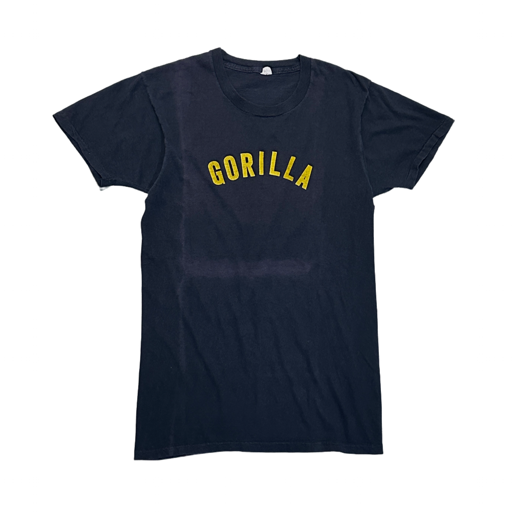 1970s Faded Black "Gorilla" Tee