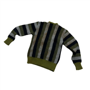 1960s Jantzen Wool Striped Knit Sweater