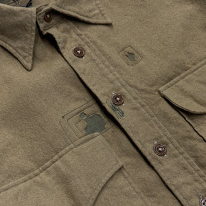 1950s U.S. Army Repaired Button Up