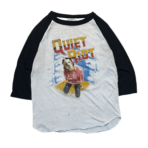 1983 Quiet Riot “Mental Health Tour” Raglan Sleeve Tee