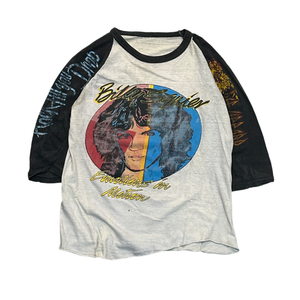 1983 Billie Squier x Def Leppard Raglan Sleeve Tour Tee