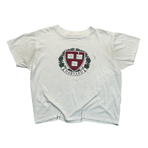 1980s "Harvard" Boxy Painted Tee