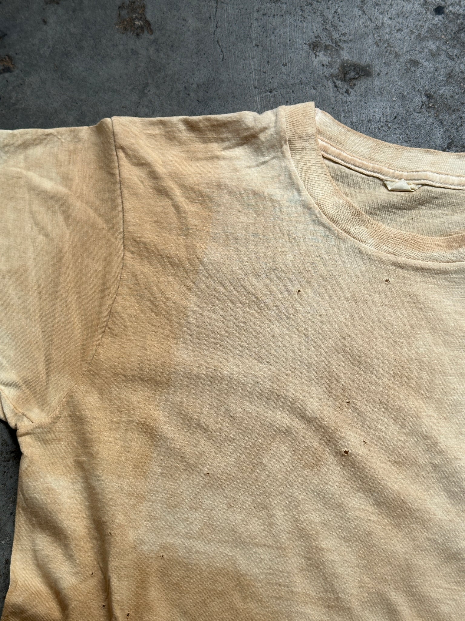 1960s Dirty Wash Blank Tee (S)