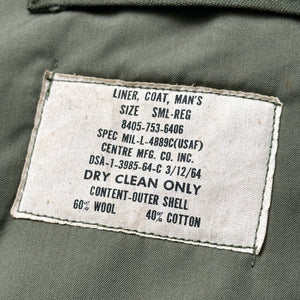 1964s U.S. Air Force Liner Jacket (S)