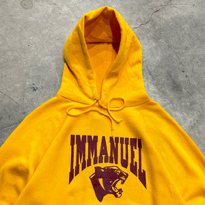 1980s Mustard Yellow "Immanuel" Hoodie