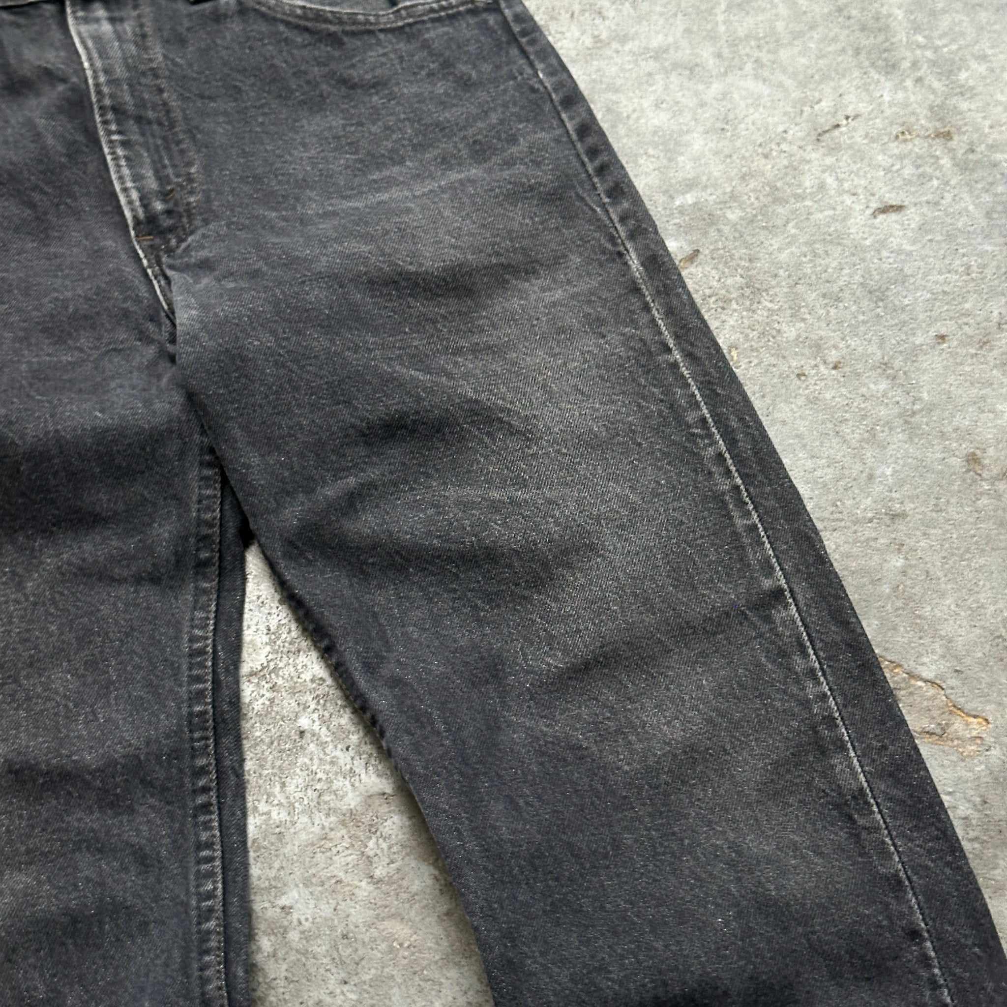 1980s Levi's 4059 Faded Black Jeans (34"/30")