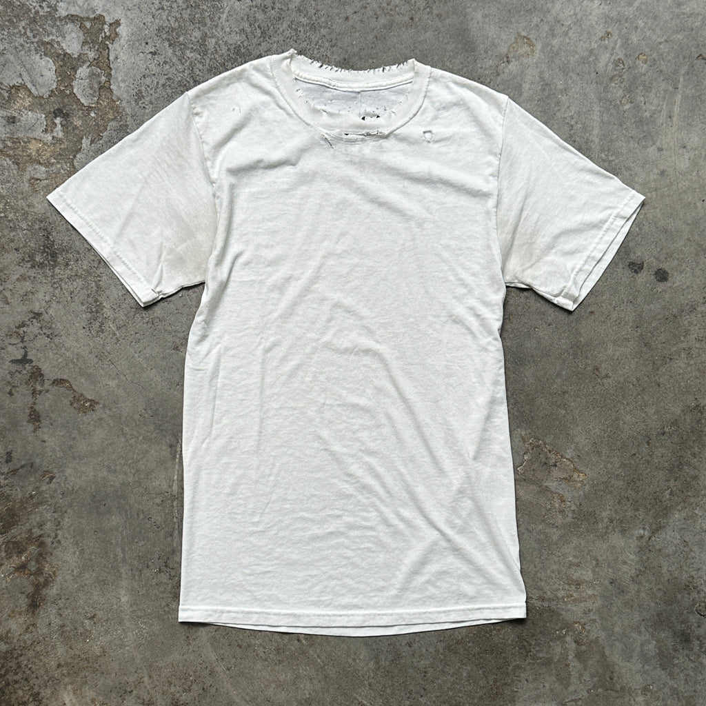 1990s Thrashed White Blank Tee (S)