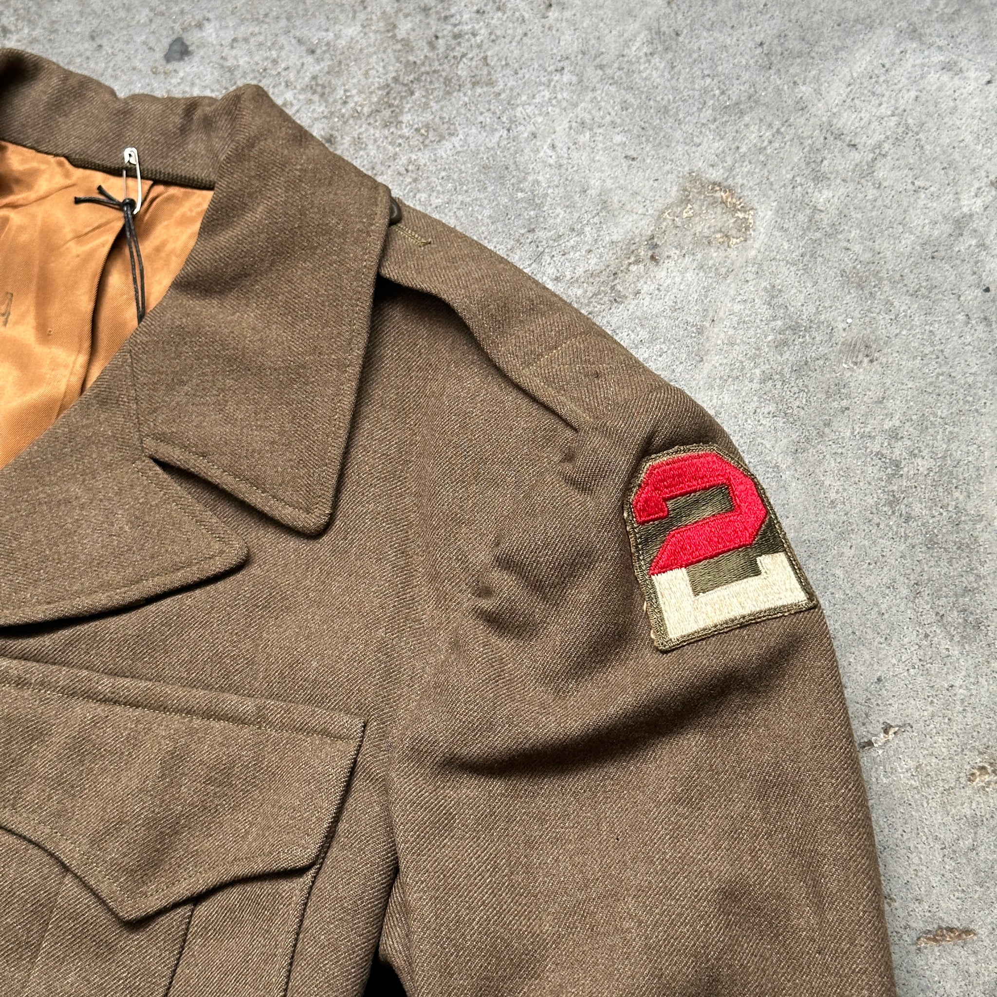 1950s U.S. Army Wool Ike Jacket (XS)