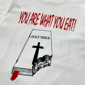 1990s 'You Are What You Eat" Single Stich Tee