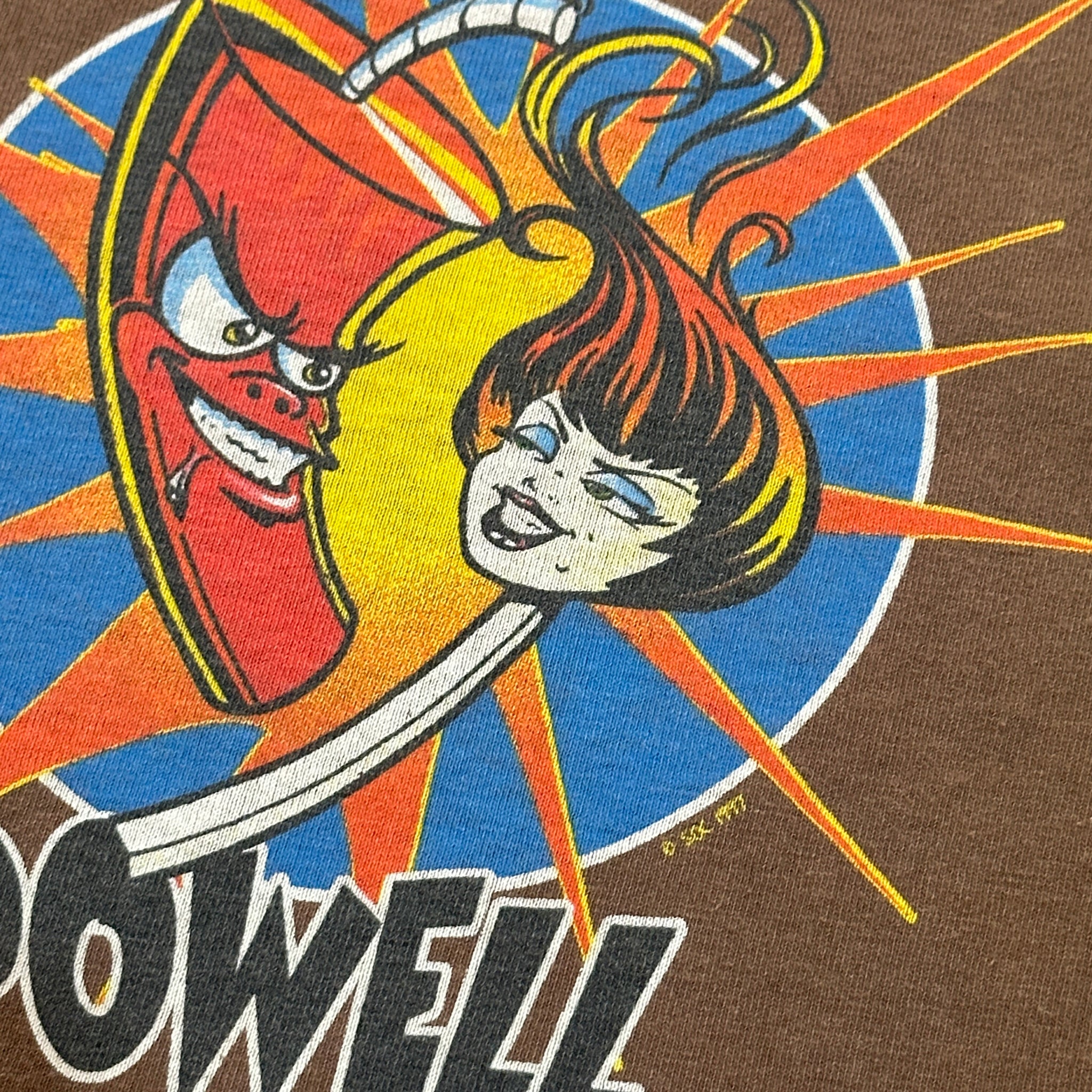 1997 Powell Peralta Skateboards Dynamite Girl Tee