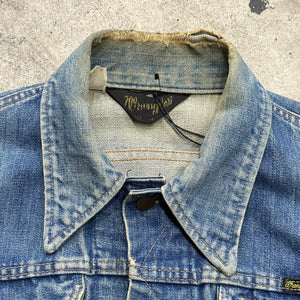 1970s Wrangler Faded Thrashed Denim Jacket