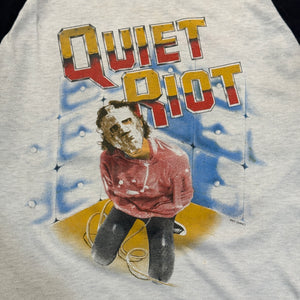 1983 Quiet Riot “Mental Health Tour” Raglan Sleeve Tee