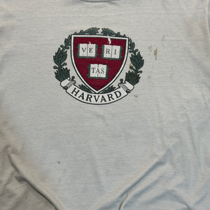 1980s "Harvard" Boxy Painted Tee