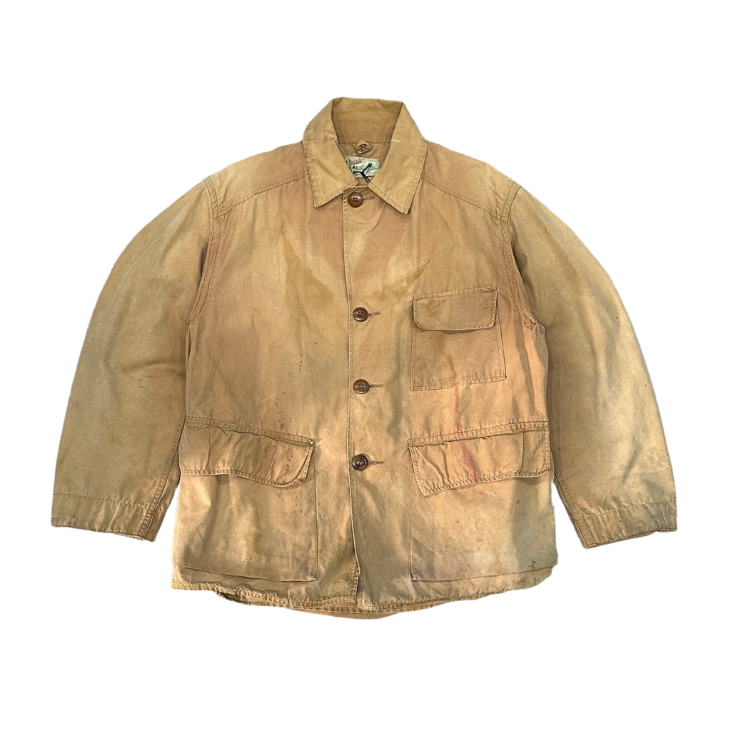 1930s Duxbak Faded Tan Hunting Jacket