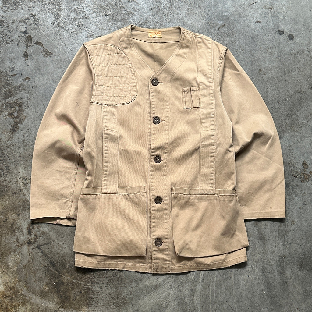 1960S Tan Canvas Hunting Jacket (M)