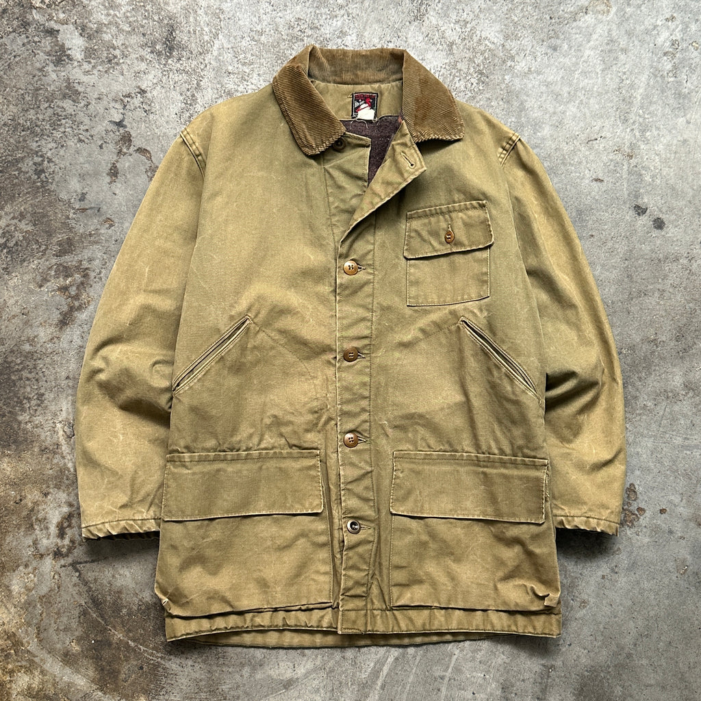 1950s Redhead Blanket Lined Canvas Hunting Jacket (L)