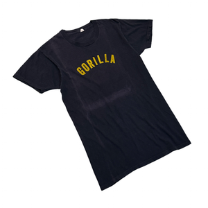 1970s Faded Black "Gorilla" Tee