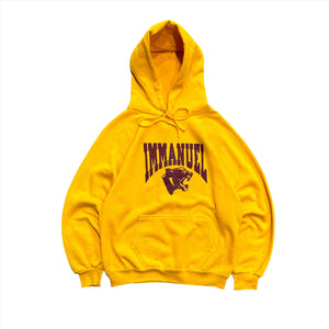 1980s Mustard Yellow "Immanuel" Hoodie