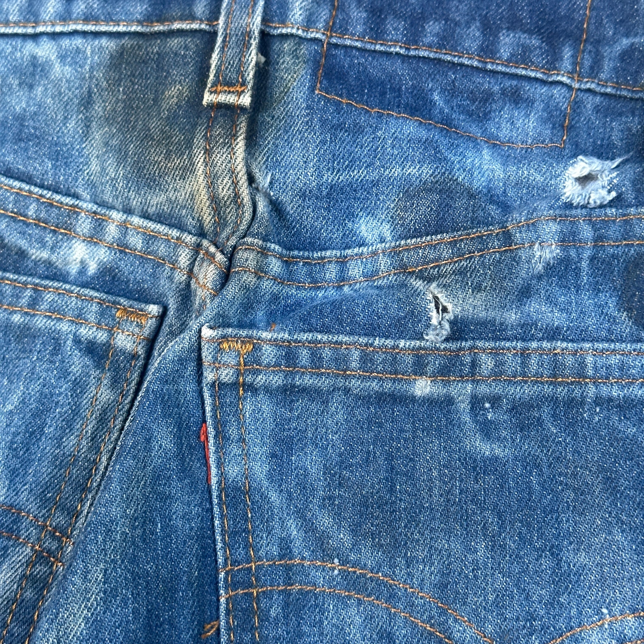 1970s Levi’s 505 Faded Thrashed Jeans