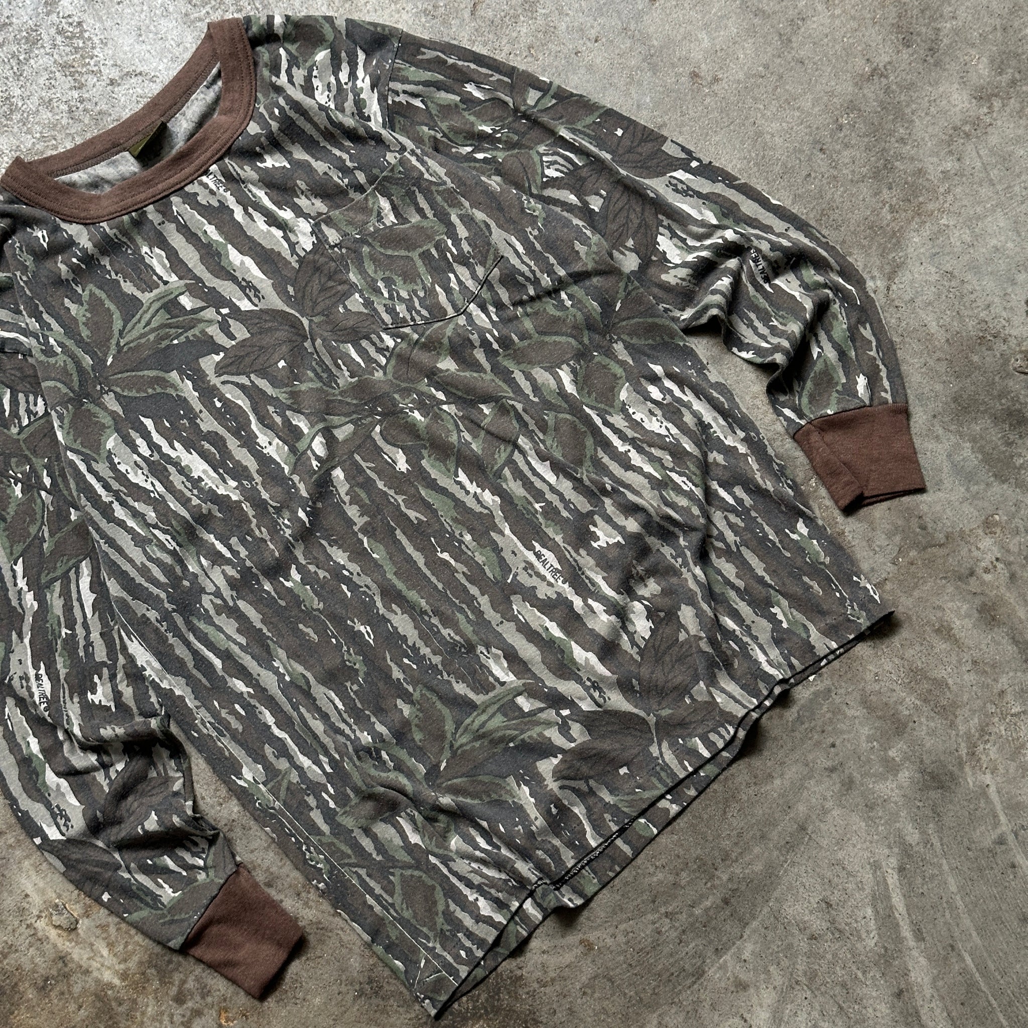 1980s Real Tree Camo L/S Tee (M)