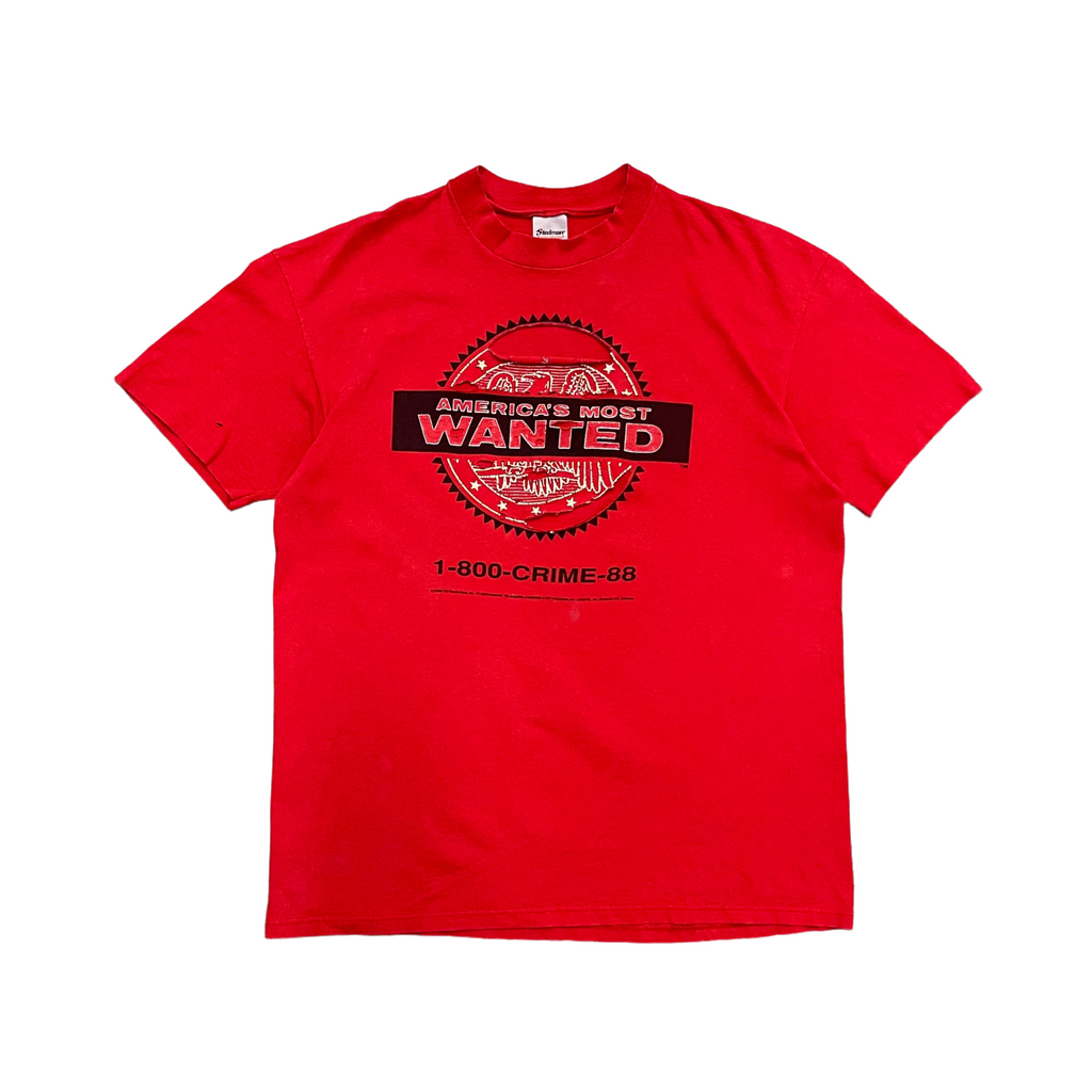 1988 Thrashed "Americas Most Wanted" Single Stitch Tee