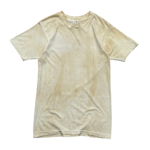 1960s Dirty Cream Blank Single Stitch Tee