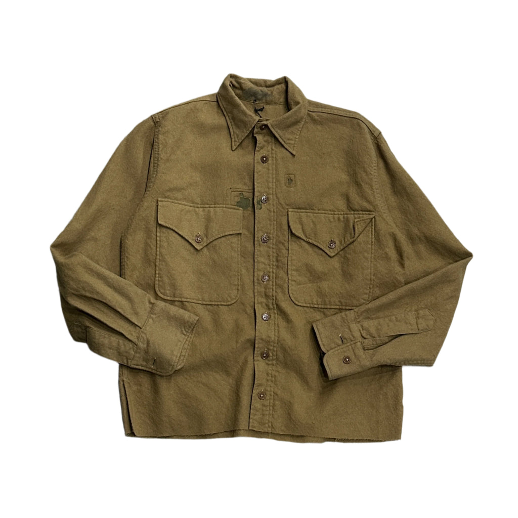 1950s U.S. Army Repaired Button Up