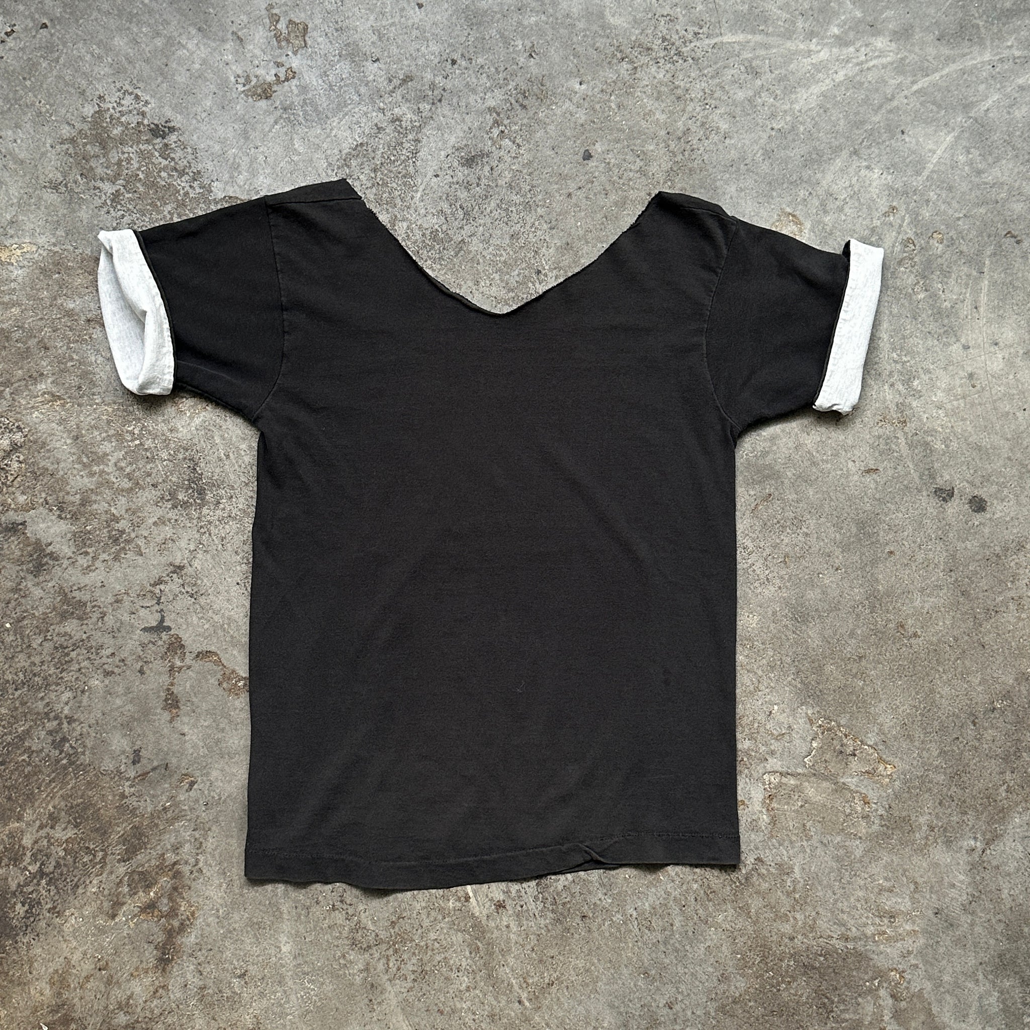 1990s Cut Neck Blank Tee (S)