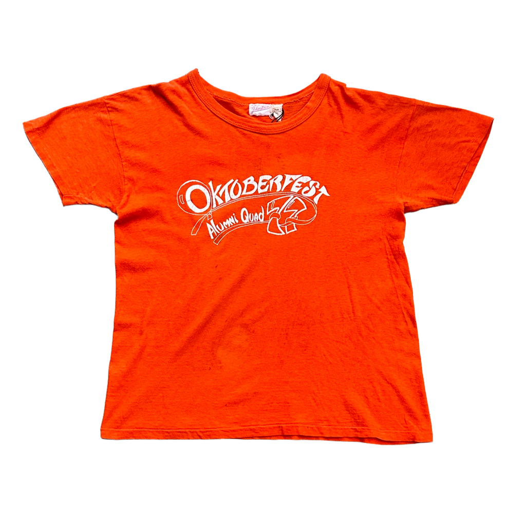 1977 Orange "Oktoberfest" Single Stich Tee