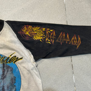 1983 Billie Squier x Def Leppard Raglan Sleeve Tour Tee