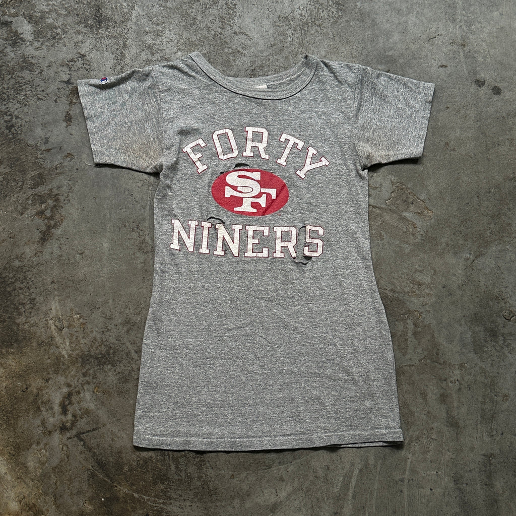 1980s Champion "49ers" Thrashed Tee