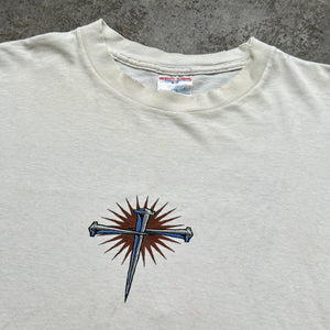 1990s Cross Of Nails Oversized Tee (XXL)