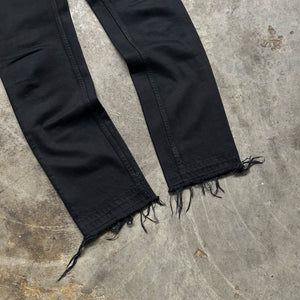 1999 Helmut Lang Over Dyed Black Classic Cut Jeans (29"/32")