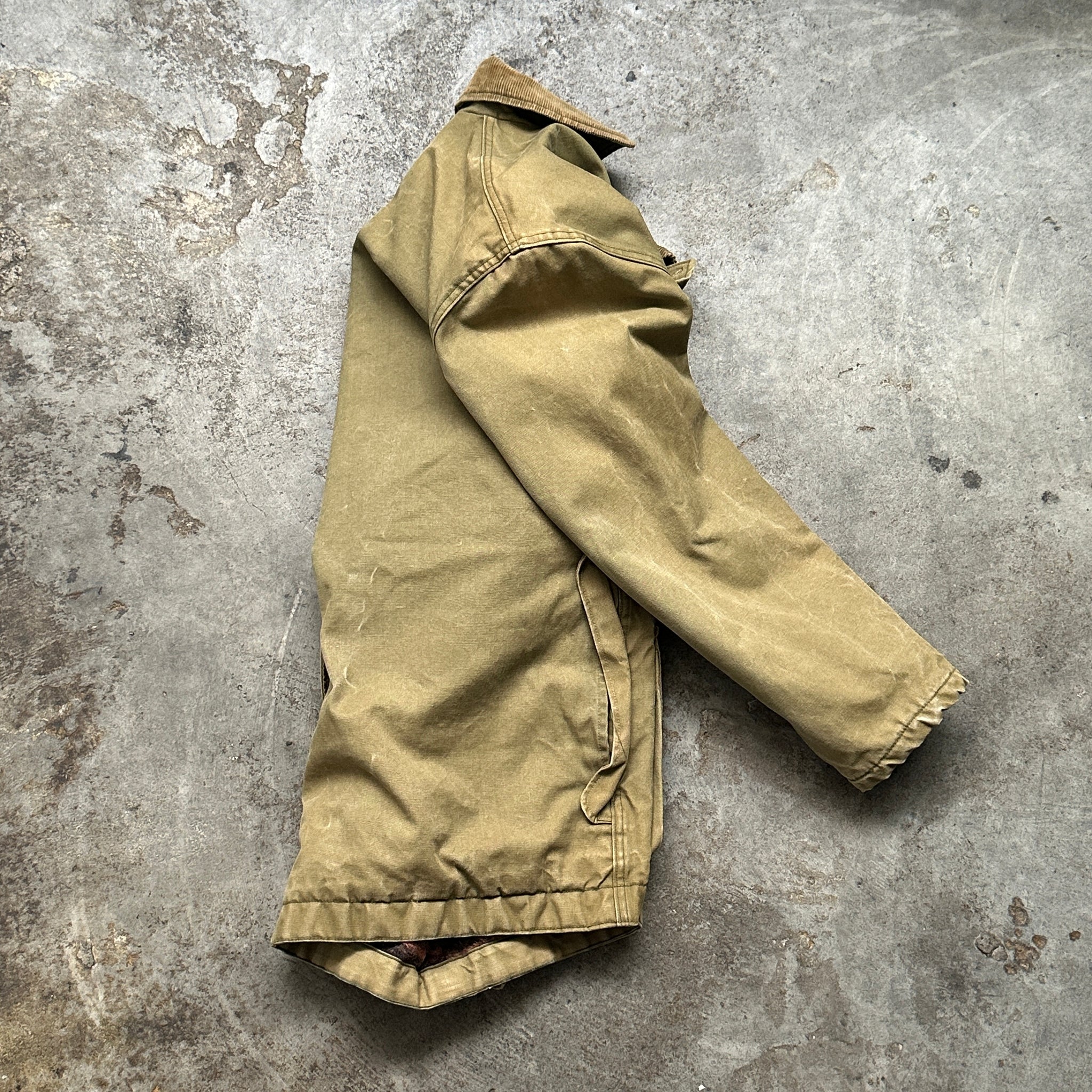 1950s Redhead Blanket Lined Canvas Hunting Jacket (L)