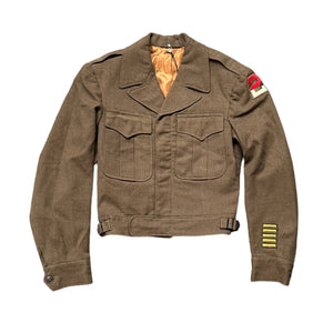 1950s U.S. Army Wool Ike Jacket (XS)