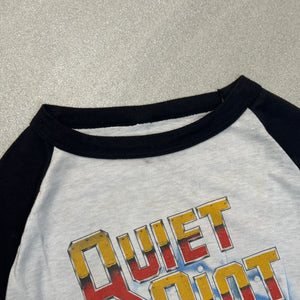 1983 Quiet Riot “Mental Health Tour” Raglan Sleeve Tee