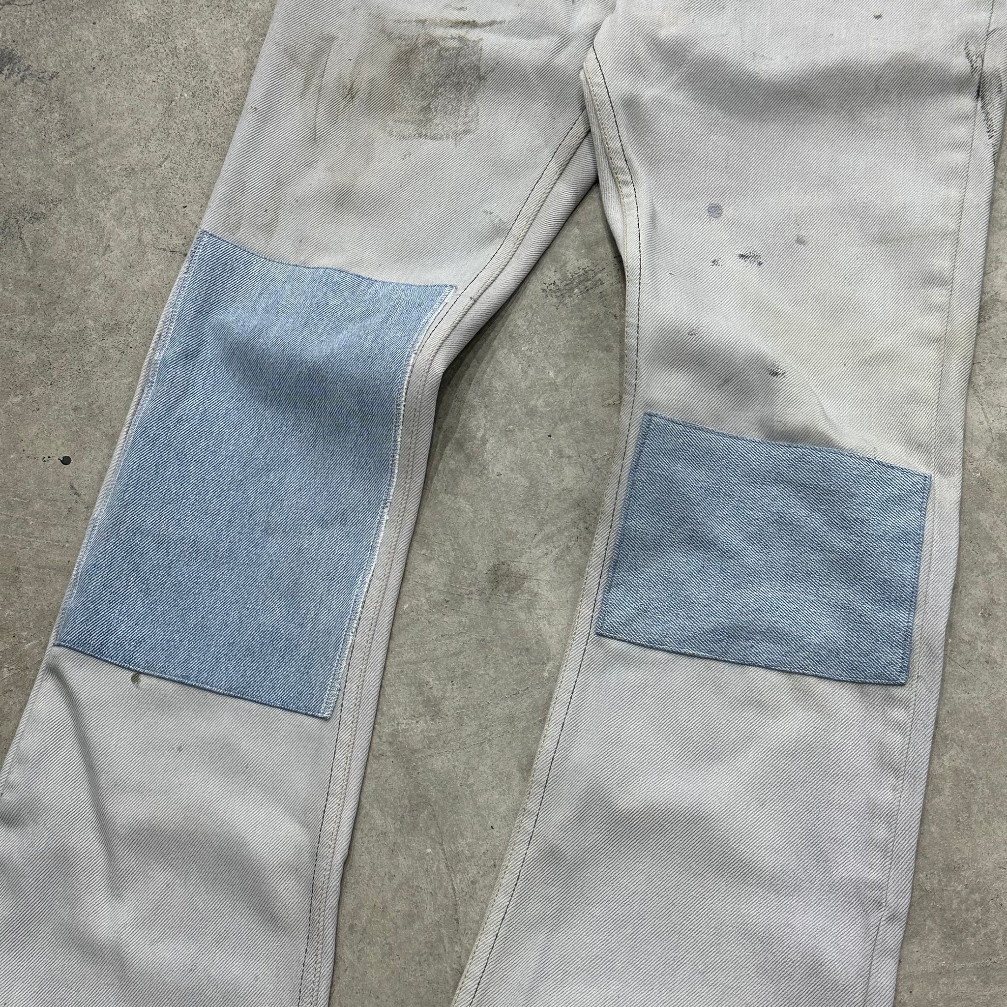 1980s Levi's 517 Reworked & Repaired Flared Jeans