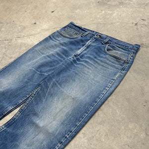 1980s Levi's 505 Faded Mud Wash Jeans