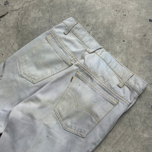 1980s Levi's 517 Reworked & Repaired Flared Jeans