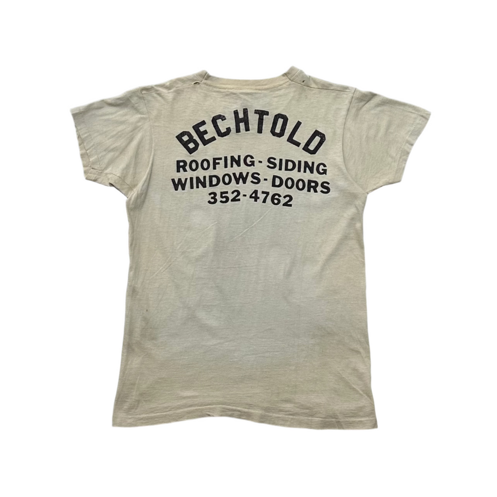 1960s "Bechtold" Chainstitched Single Stitch Tee